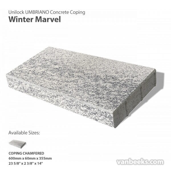 Unilock Umbriano Concrete Coping